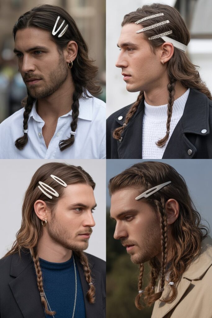Accessory-Based Hairstyles for Long Hair