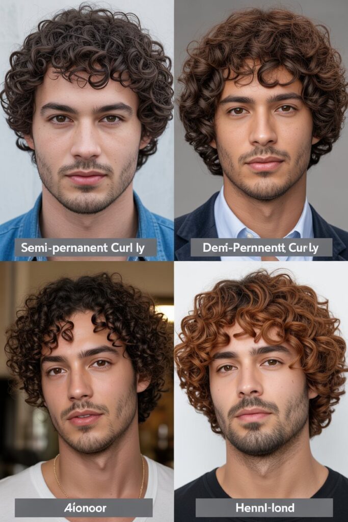 Natural vs. Permanent Dyes for Curly Hair