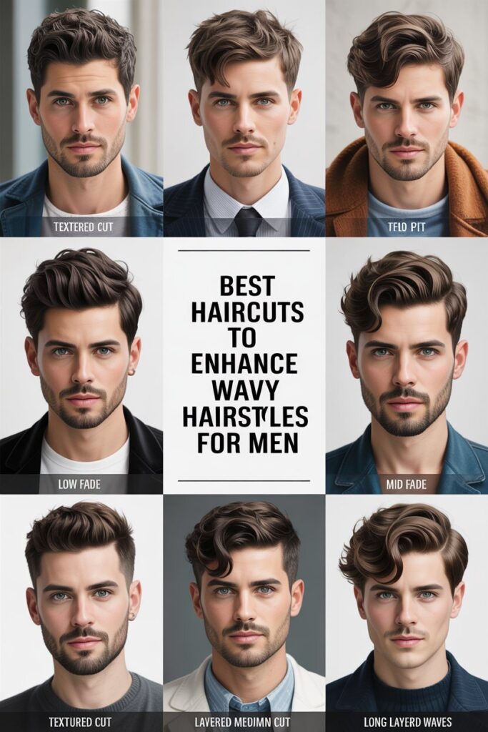 Best Haircuts to Enhance Wavy Hairstyles for Men