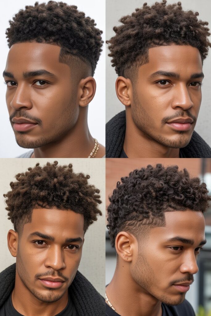 Short Curly Hair Styles for Coily Hair (4A–4C)