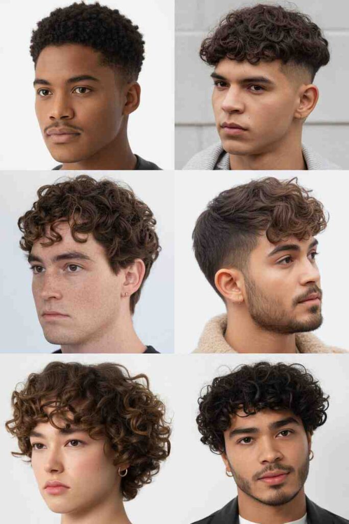 Short Curly Hair Styles Based on Face Shape
