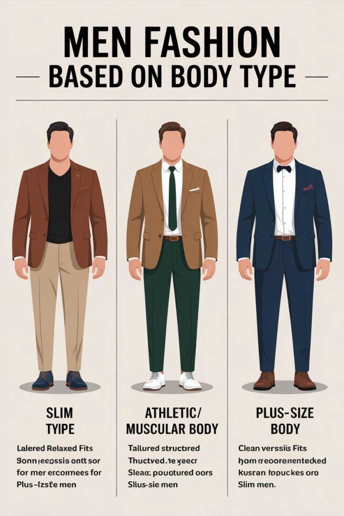 Men Fashion Based on Body Type