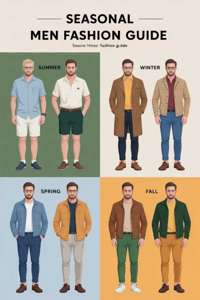Seasonal Men Fashion Guide