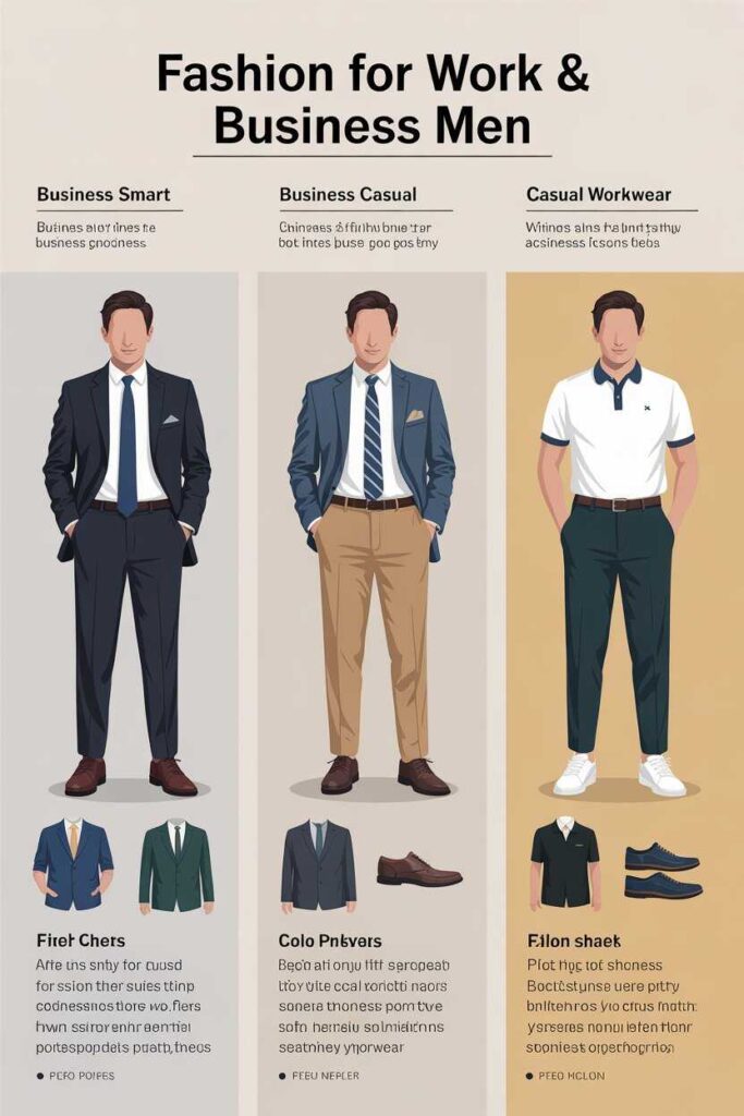 Fashion for Work & Business Men