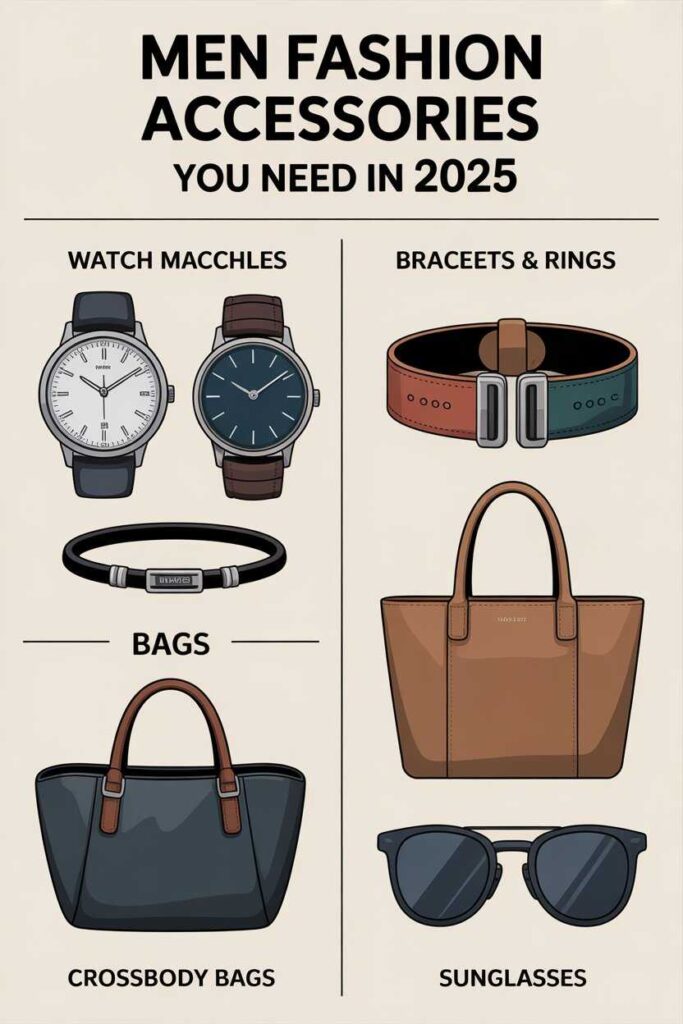 Men Fashion Accessories You Need in 2025