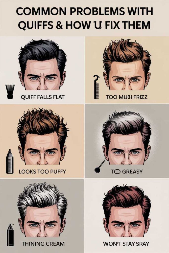 Common Problems with Quiffs & How to Fix Them