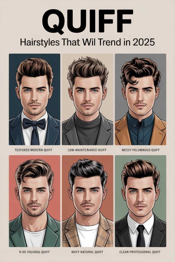 Quiff Hairstyles That Will Trend in 2025