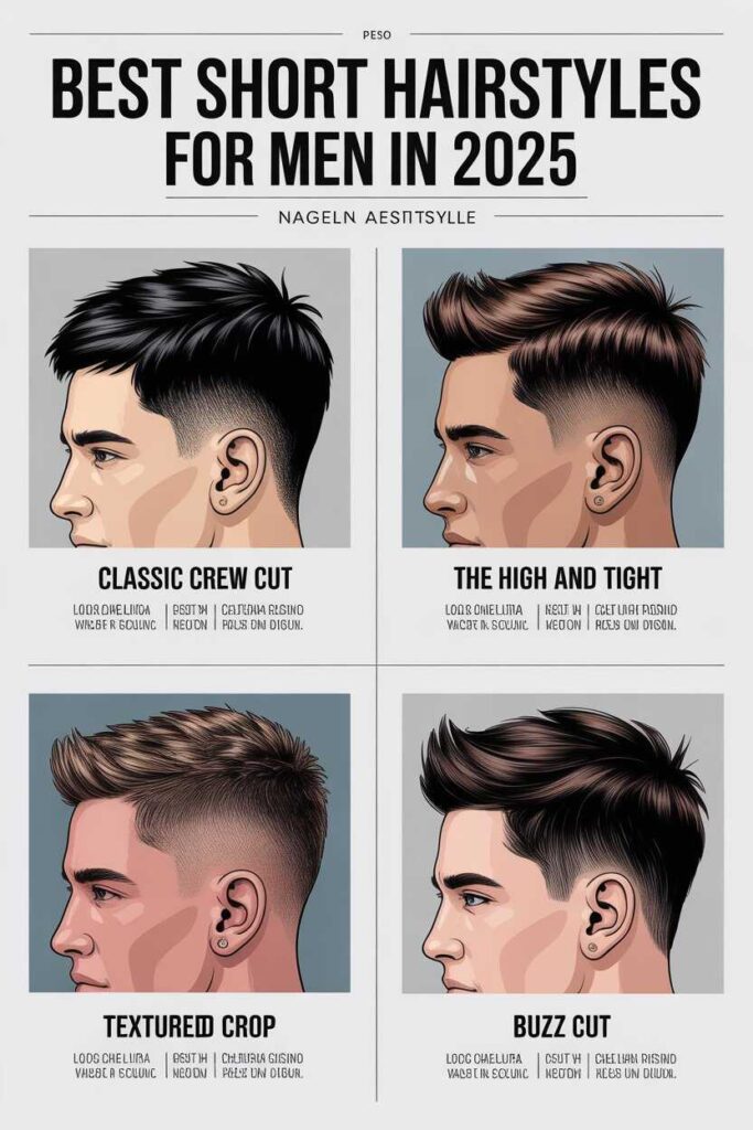 Best Short Hairstyles for Men in 2025