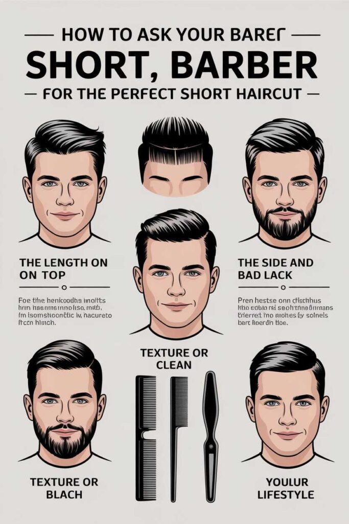 How to Ask Your Barber for the Perfect Short Haircut