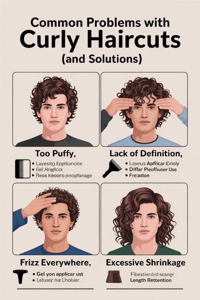 Common Problems With Curly Haircuts (and Solutions)