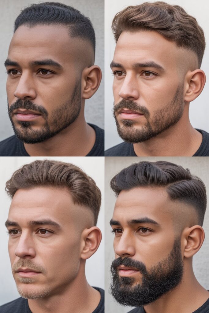 Beard Styles That Match Haircuts for Oval Faces