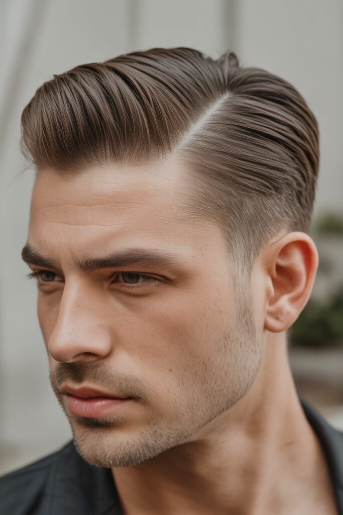 Short Side-Part Hairstyle