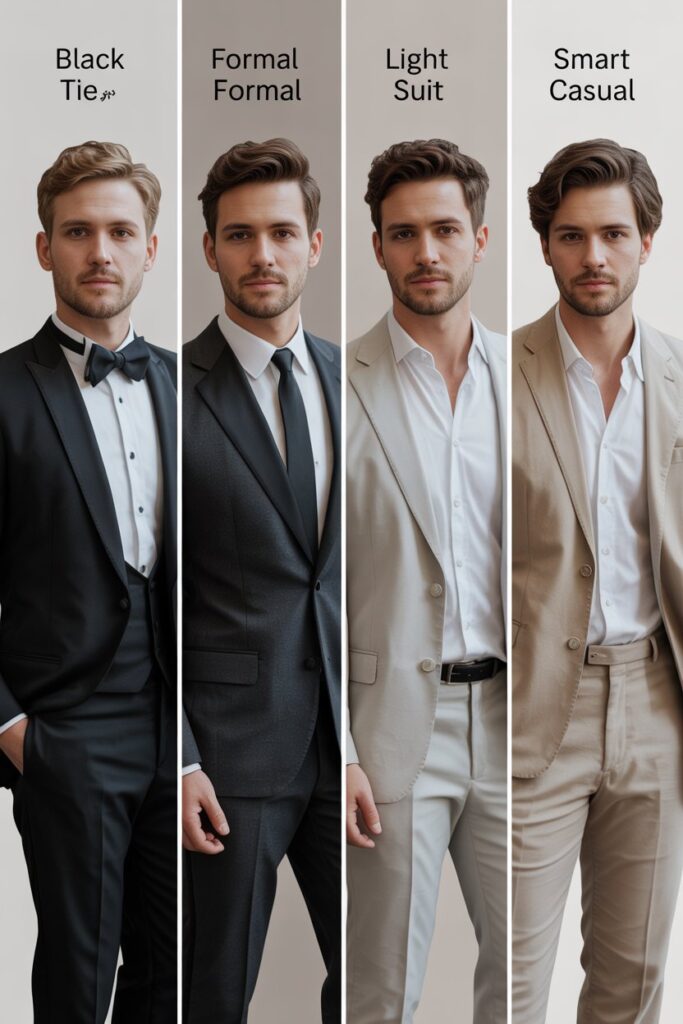 Understanding Wedding Dress Codes