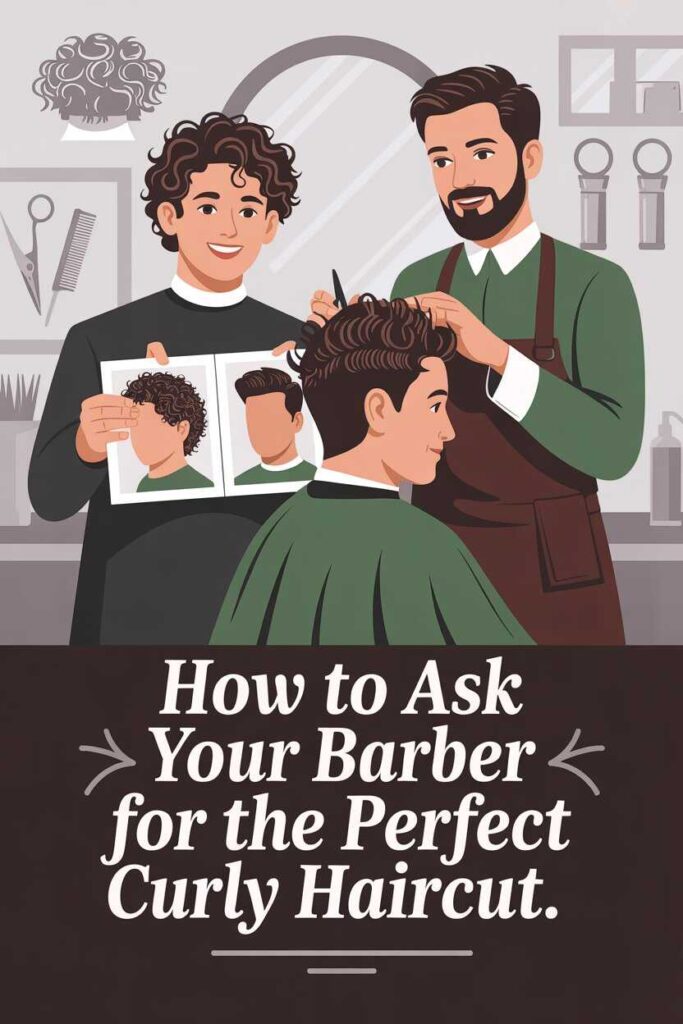 How to Ask Your Barber for the Perfect Curly Haircut