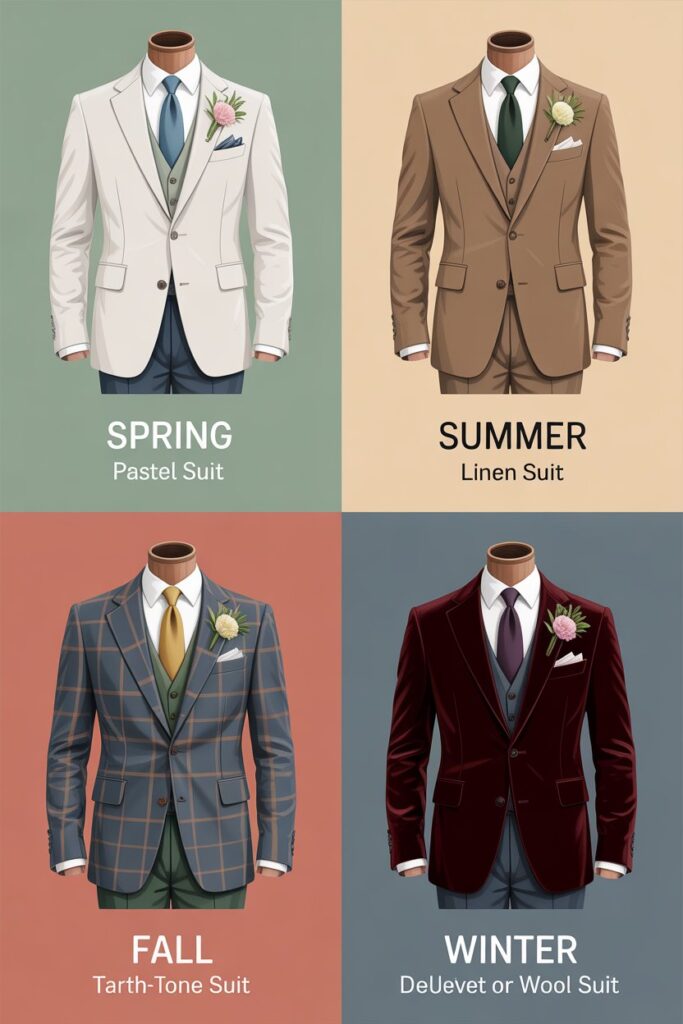 Seasonal Wedding Attire Ideas