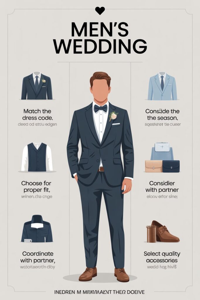 Final Tips for Choosing Men’s Wedding Attire
