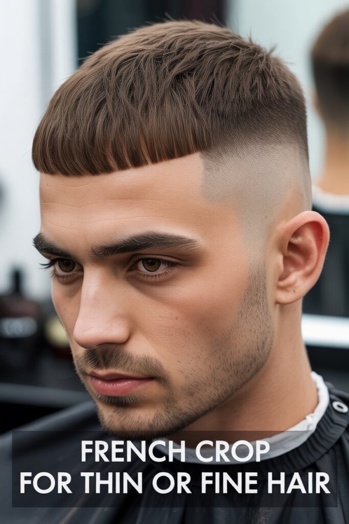 French Crop for Thin or Fine Hair