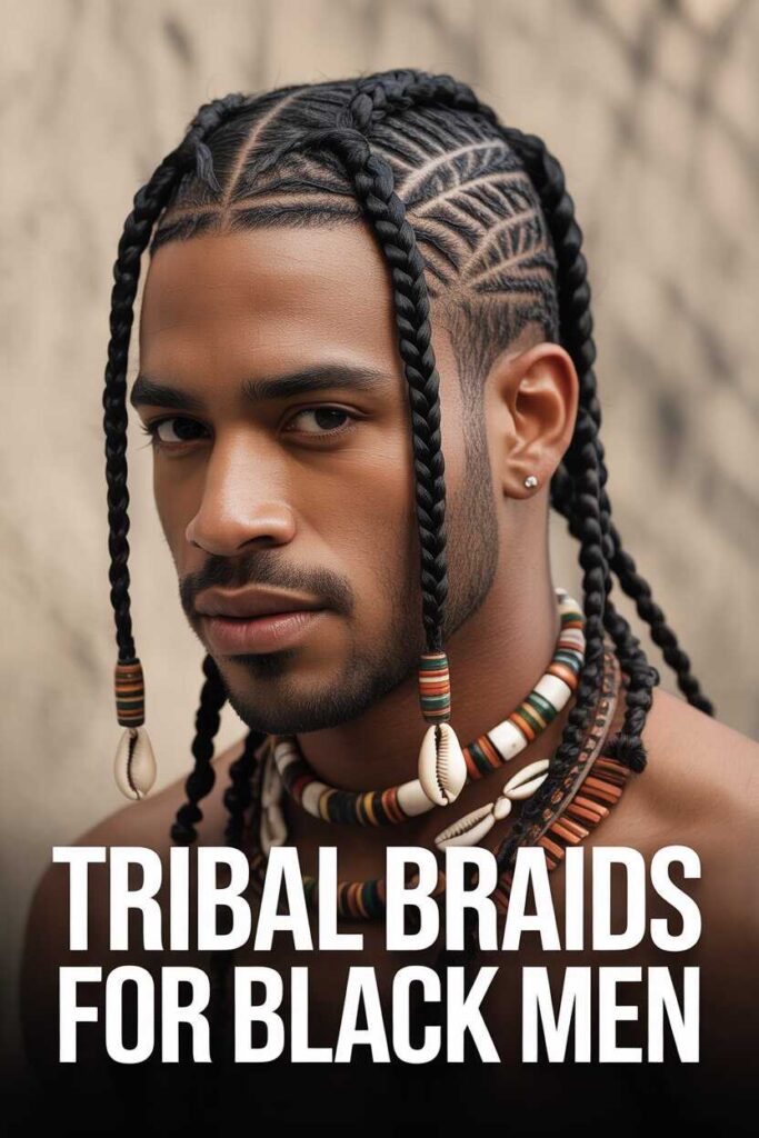 Tribal Braids for Black Men