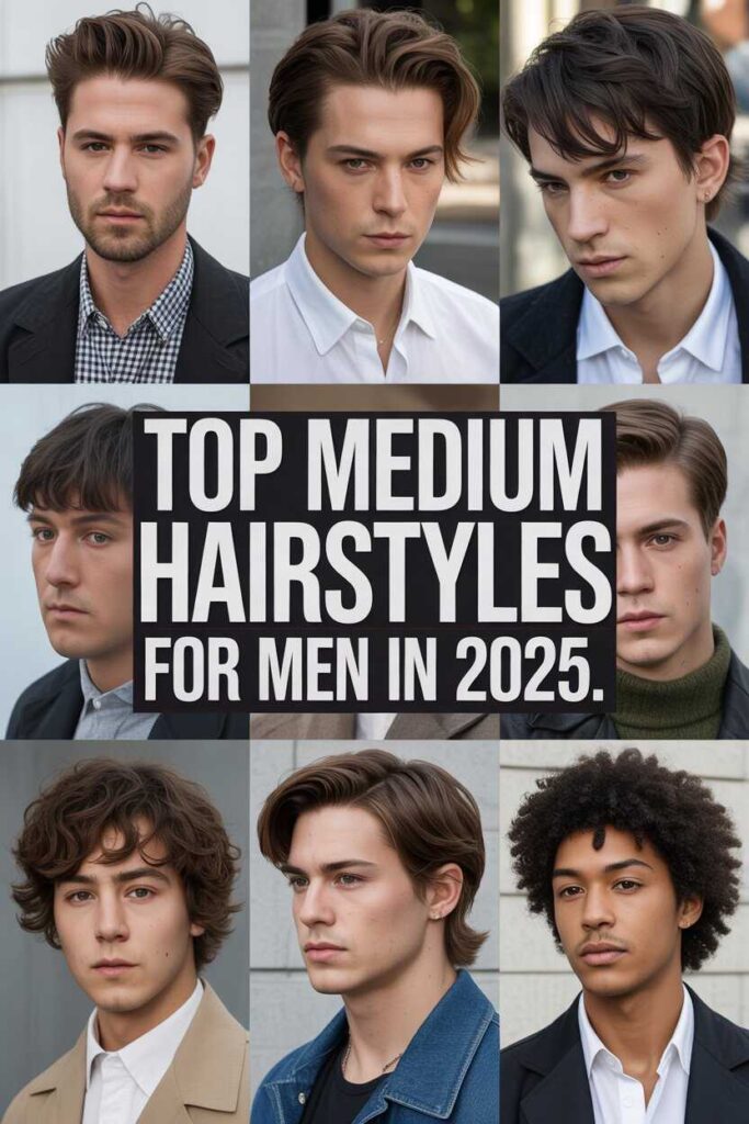 Top Medium Hairstyles for Men in 2025