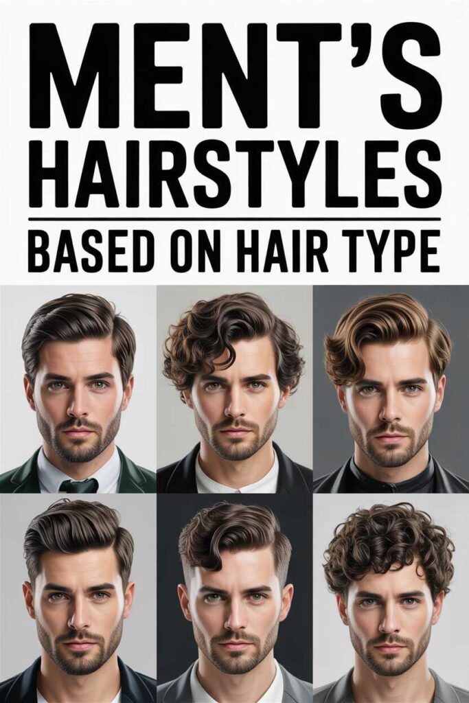 Men’s Hairstyles Based on Hair Type