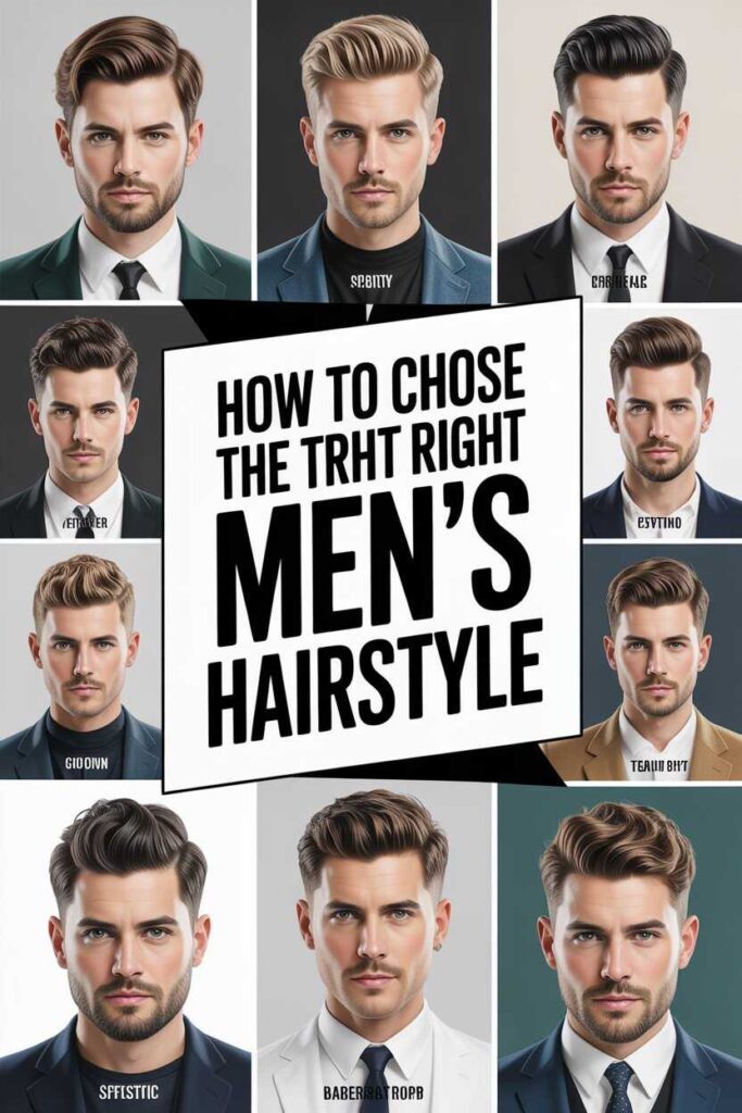 How to Choose the Right Men’s Hairstyle