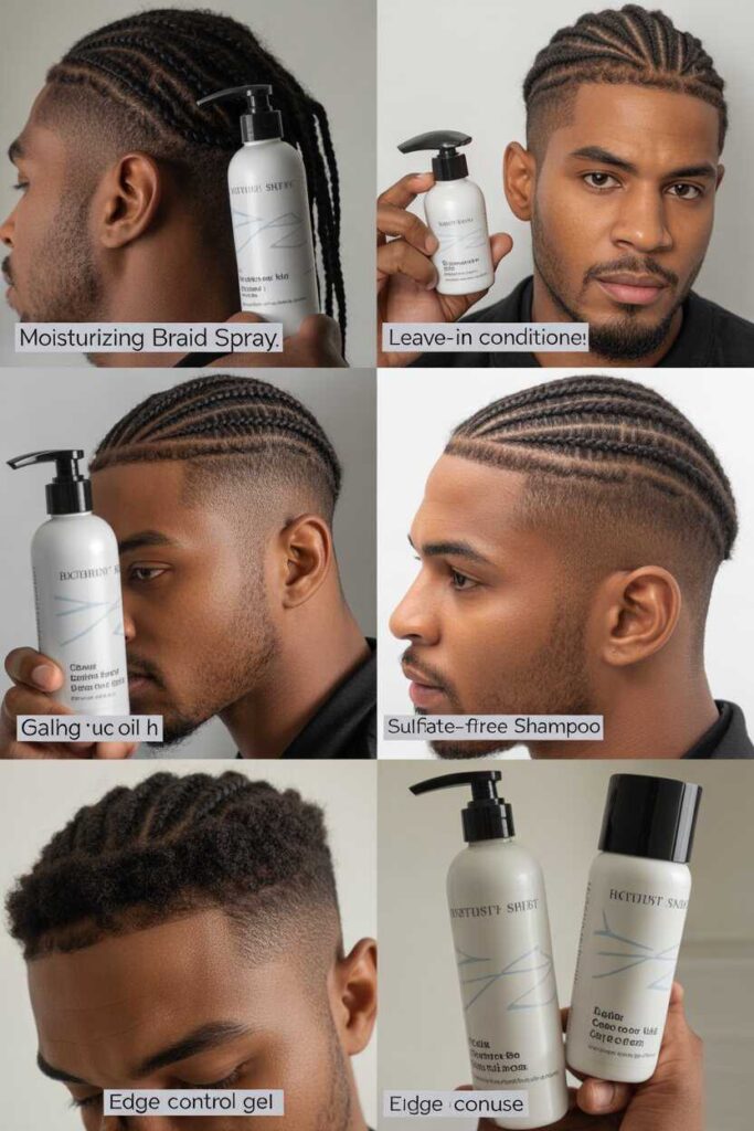 Best Hair Products for Men with Braids