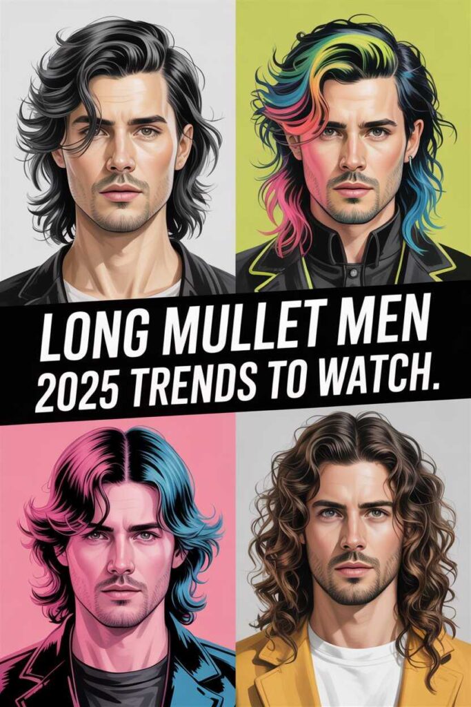 Long Mullet Men 2025 Trends to Watch