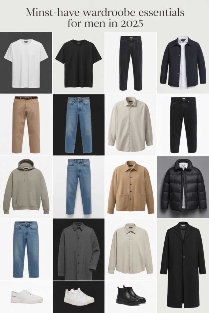 Must-Have Wardrobe Essentials for Men in 2025