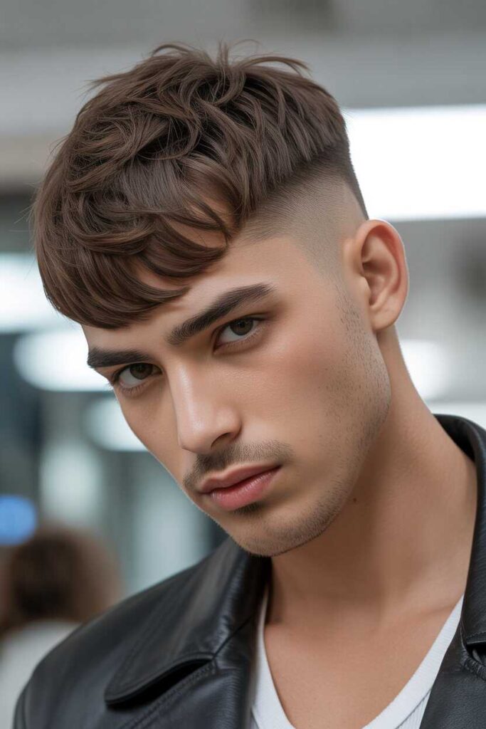 Wolf Cut Hair Men Trend Forecast