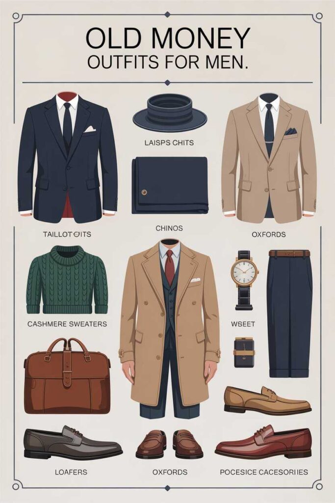 Old Money Wardrobe Essentials for Men