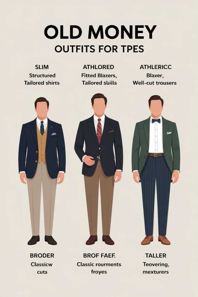 Old Money Outfits for Different Body Types