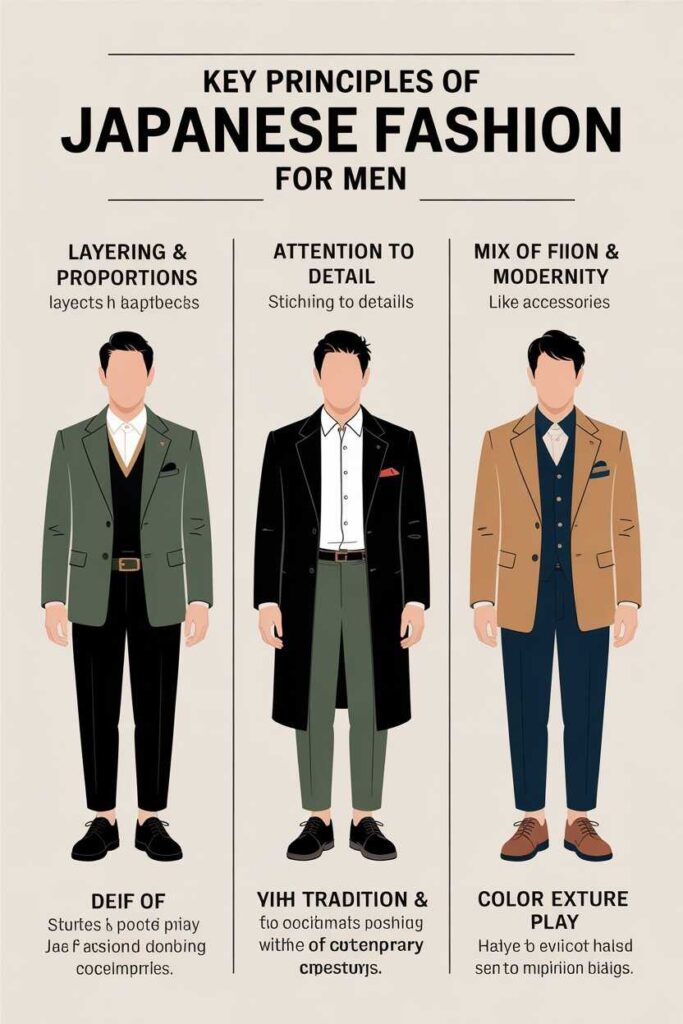 Key Principles of Japanese Fashion for Men