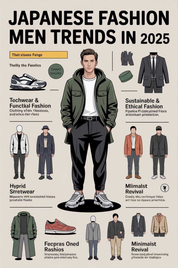 Japanese Fashion Men Trends in 2025