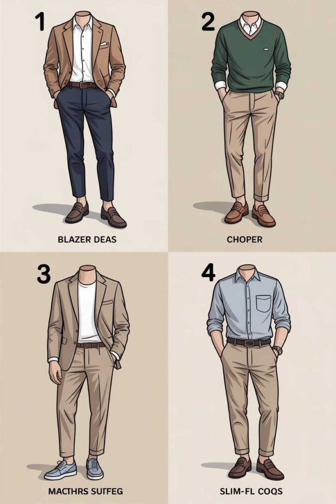 Smart-Casual Outfit Ideas for Men
