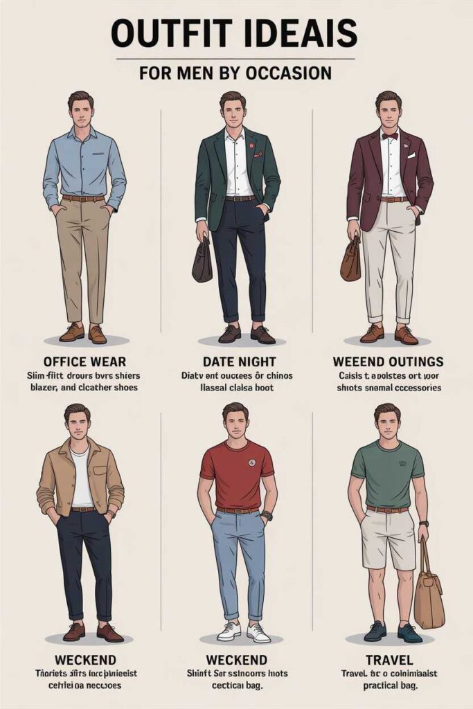 Outfit Ideas for Men by Occasion