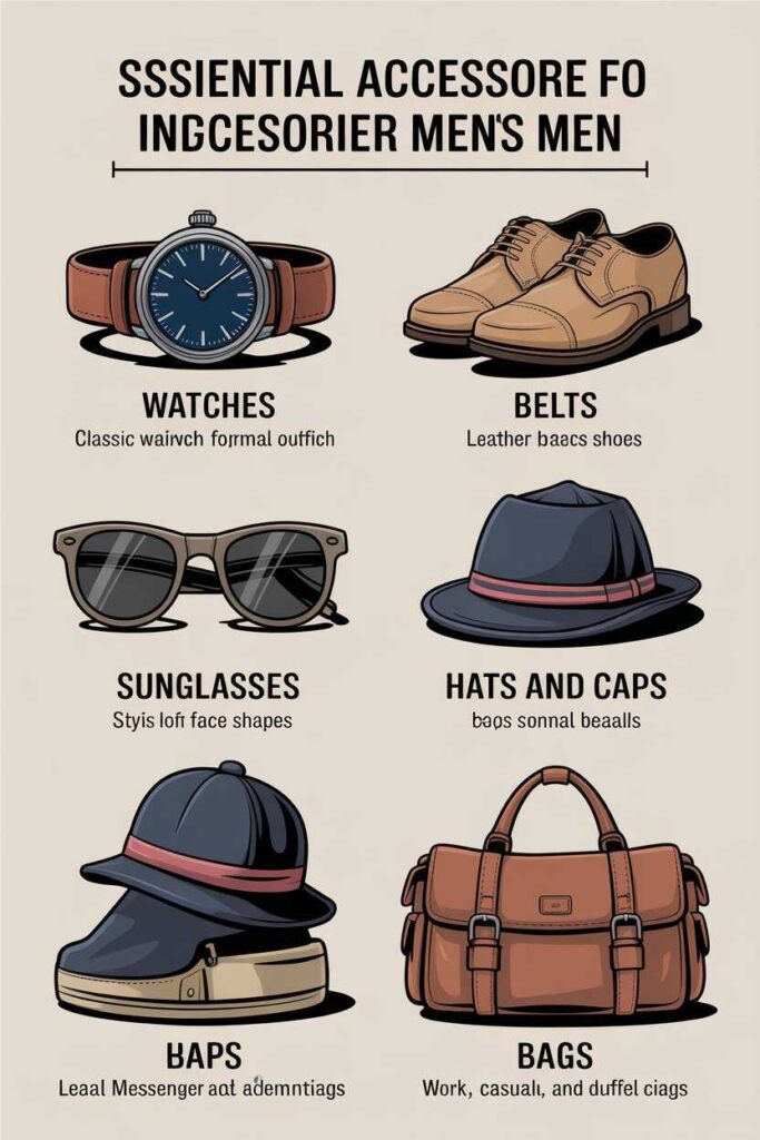 Accessories to Enhance Men’s Outfits