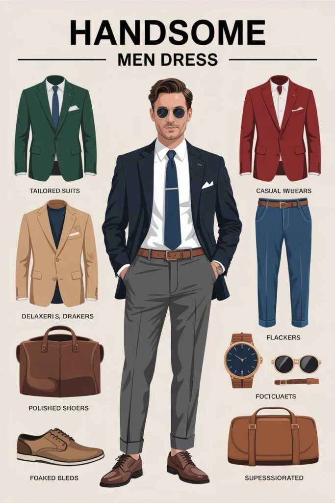 Fashion and Style Dressing Like a Handsome Man