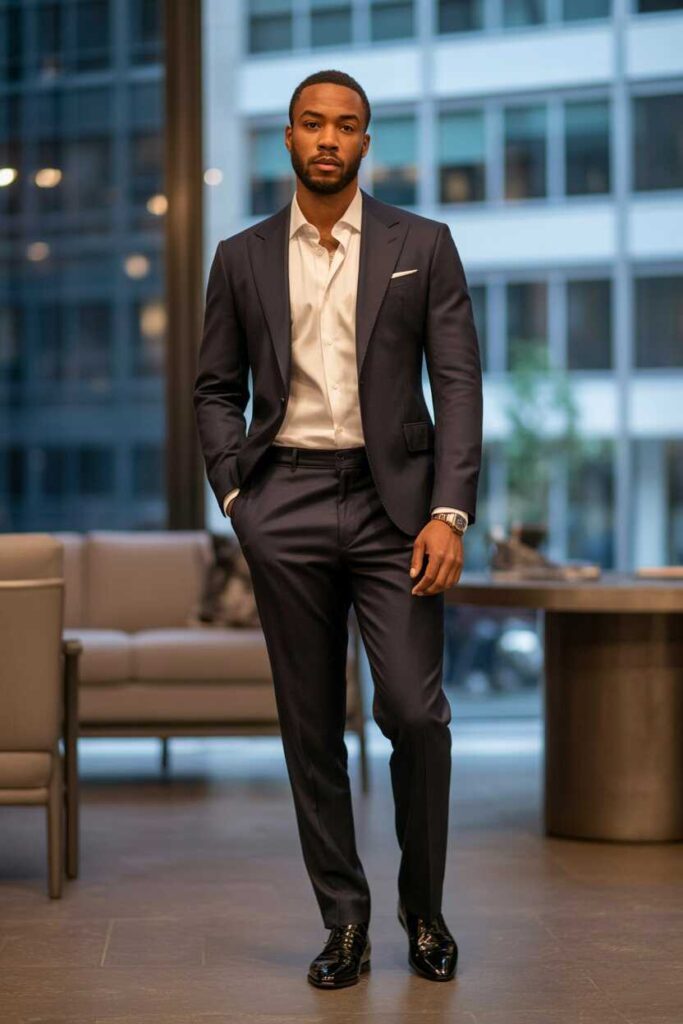 Formal Black Men Outfits Dressing with Elegance