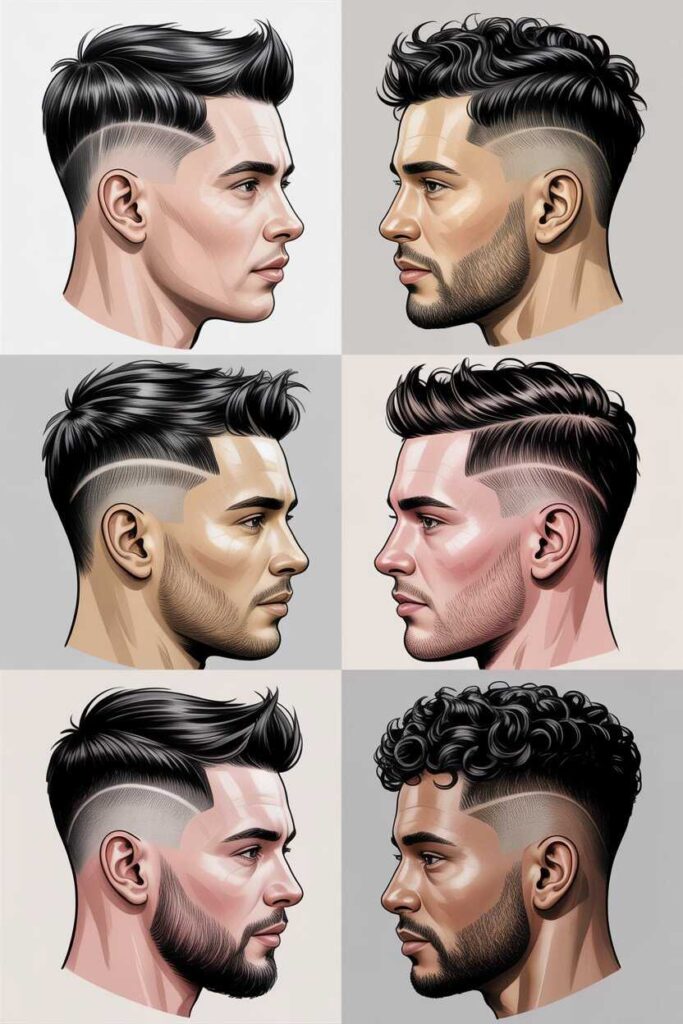 Taper Fade Haircuts for Different Hair Types