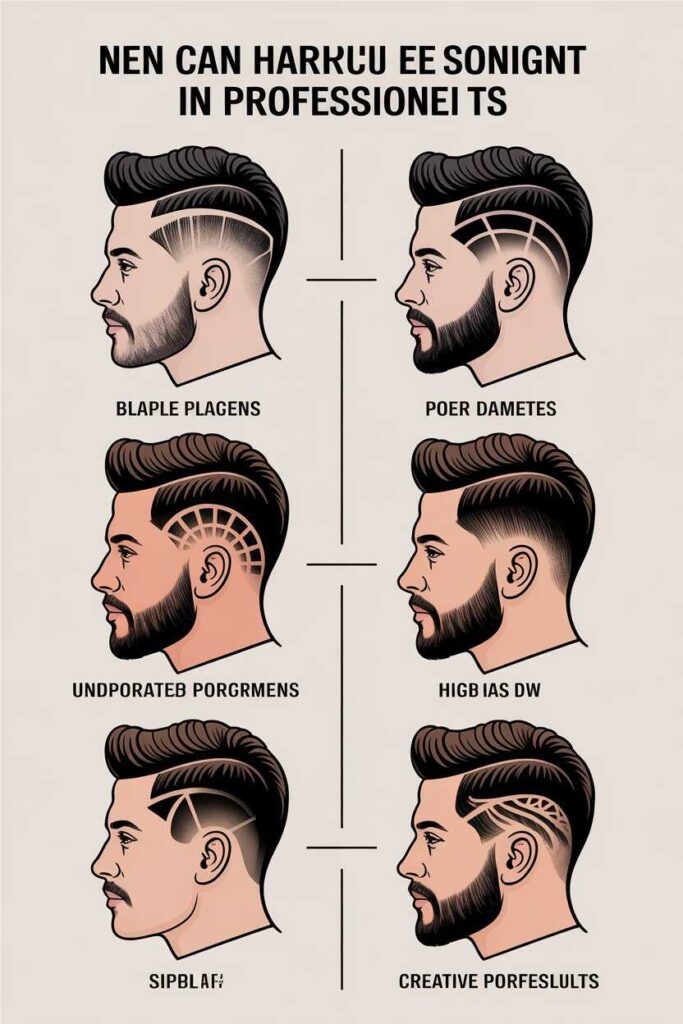 Haircut Designs in Professional Settings