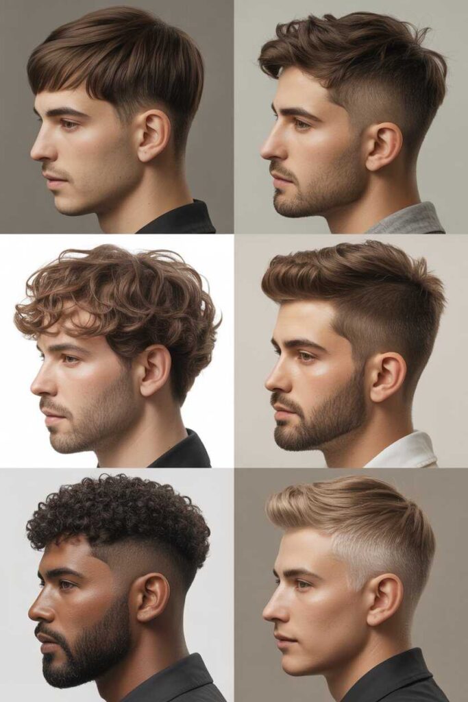 2 Block Haircut Men by Hair Type