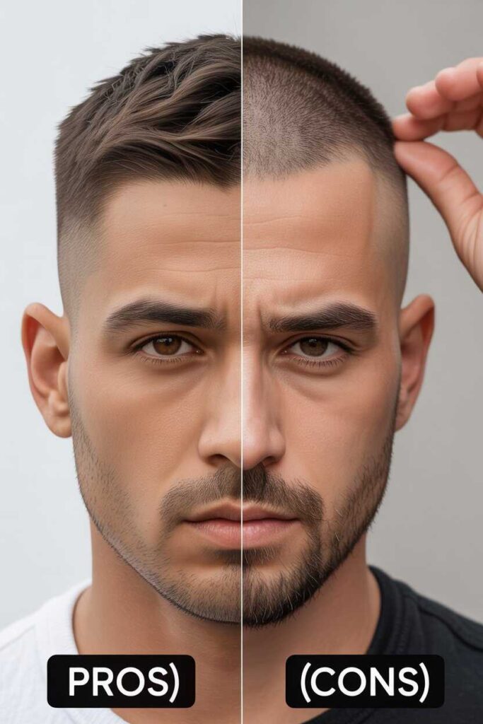 Pros and Cons of the 2 Block Haircut for Men