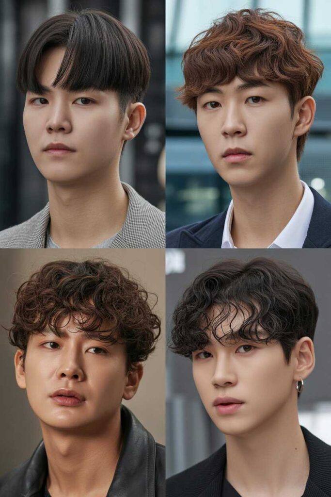 Korean Haircuts for Different Hair Types