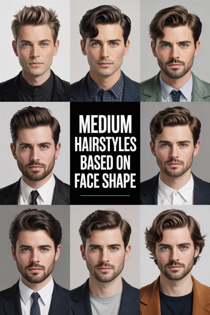 Medium Hairstyles Based on Face Shape