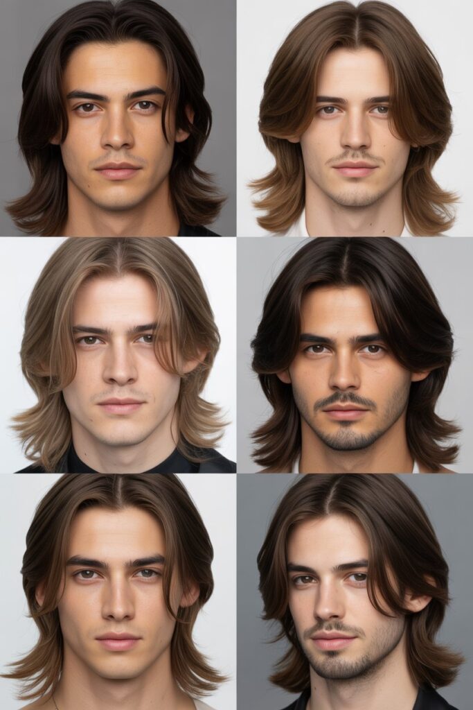 Long Layered Haircuts Based on Face Shape