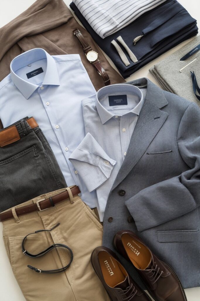 Essential Business Casual Wardrobe Pieces for Men