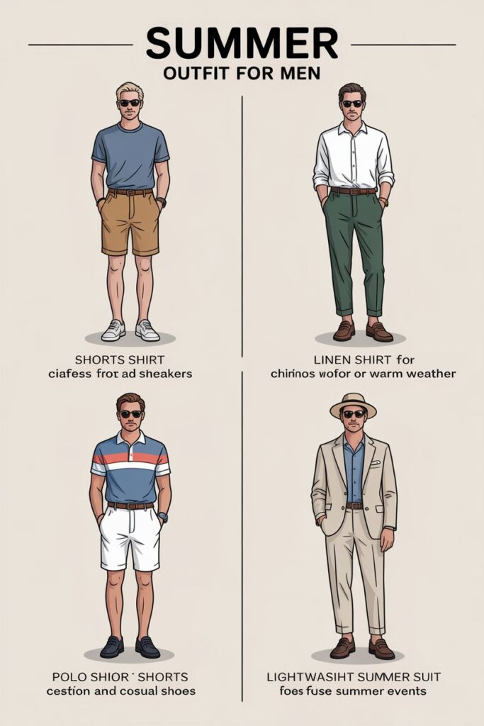 Summer Outfit Ideas for Men
