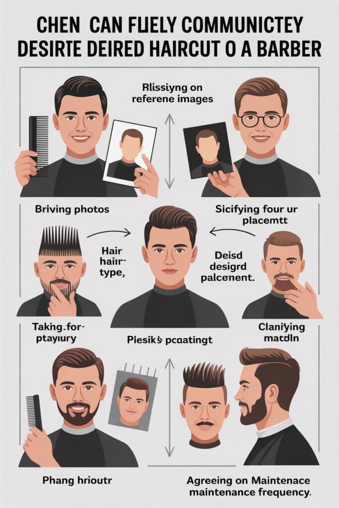 How to Communicate Your Haircut Design to Your Barber
