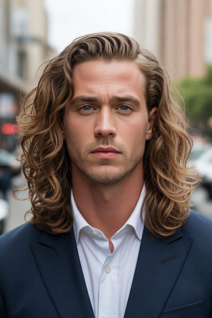 Long Hairstyles for Men by Hair Type