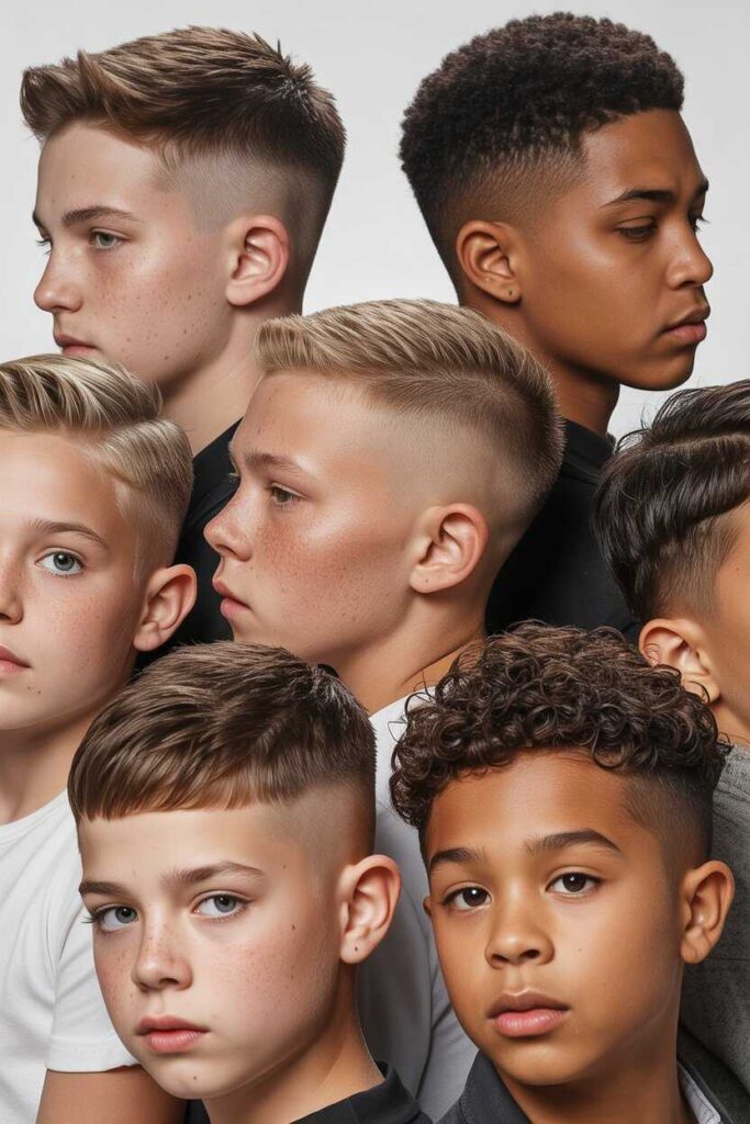 Popular Fade Haircut Boys Styles